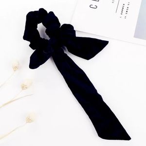 Allison Velvet Hair Bow - Black